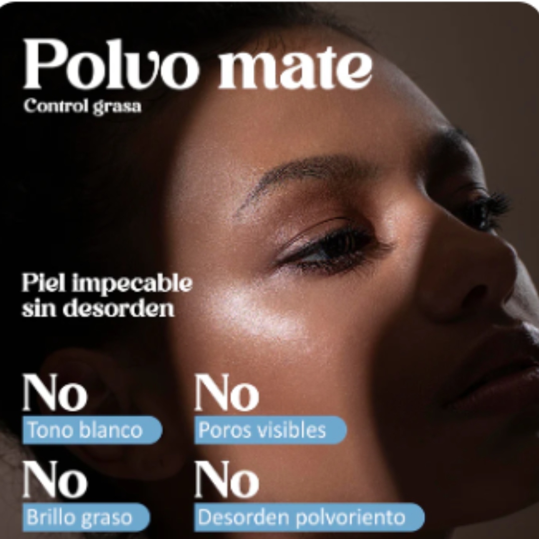 🩵 Candy Bella – Polvo Prensado para Control de Aceite