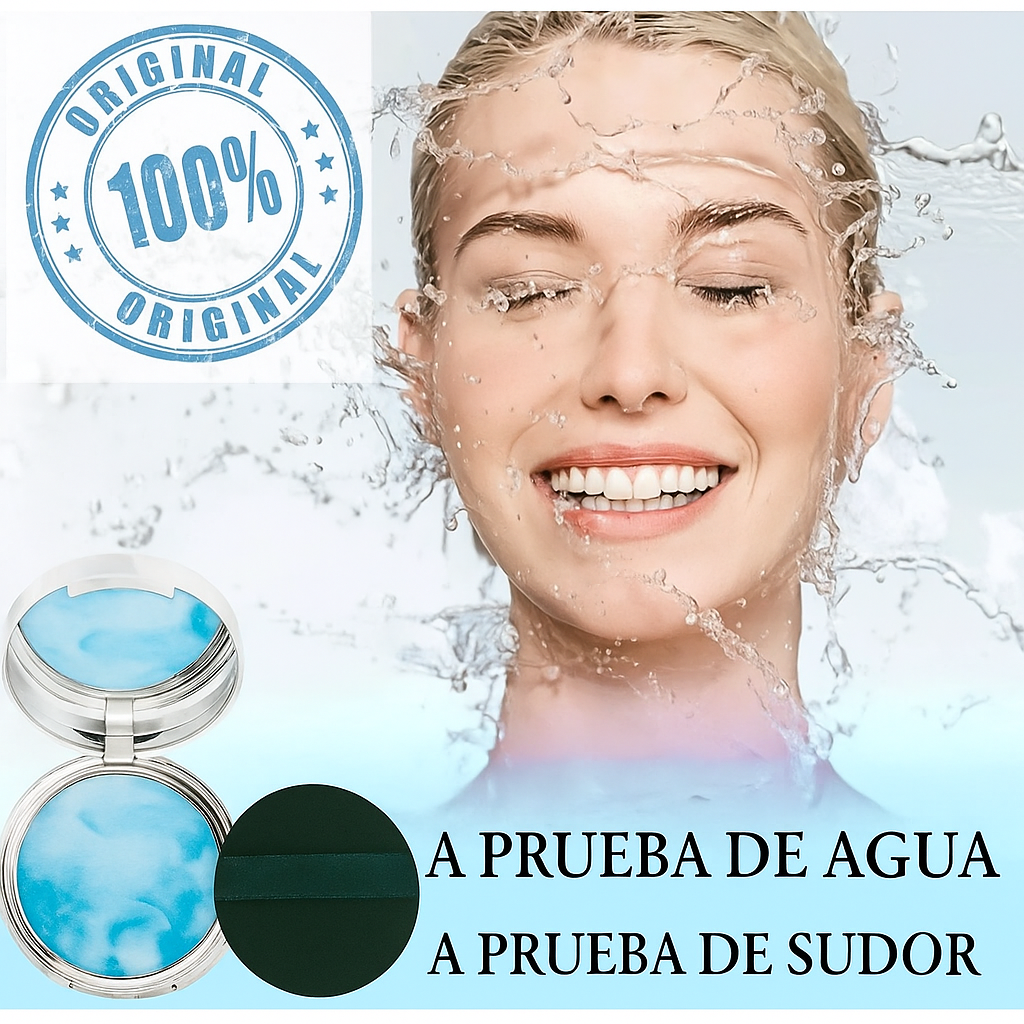 🩵 Candy Bella – Polvo Prensado para Control de Aceite