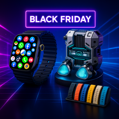 NUEVO COMBO SMART WATCH S10 ¡LLEVATE AUDIFONOS + 7 MANILLAS GRATIS!