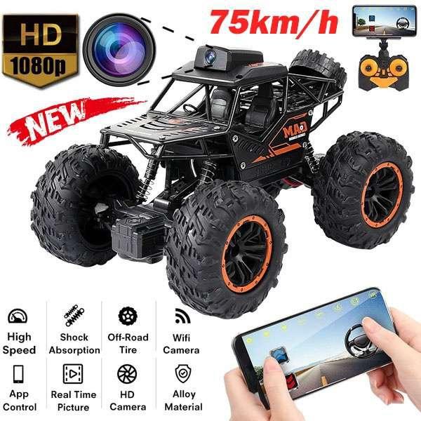 NUEVO CARRO CONTROL TODO TERRENO 4x4 CON CAMARA HD FPV WIFI