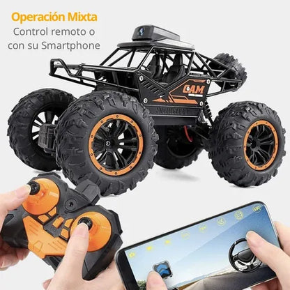 NUEVO CARRO CONTROL TODO TERRENO 4x4 CON CAMARA HD FPV WIFI