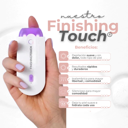NUEVA DEPILADORA FINISHING TOUCH